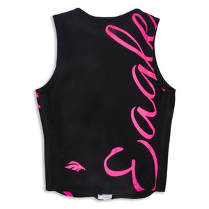 Masterline Eagle Women's Pro Logo Vest - Black/Pink