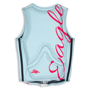 Masterline Eagle Women's Pro Logo Vest - Aqua/Watermelon