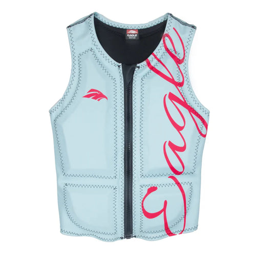 Masterline Eagle Women's Pro Logo Vest - Aqua/Watermelon