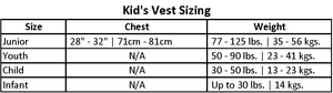 HO SPORTS CHILD PURSUIT VEST