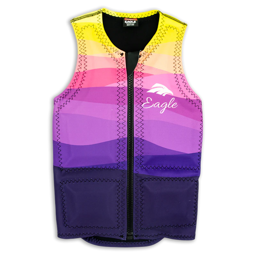 Masterline 2023 Eagle Jr Sunset Vest - Purple/Yellow