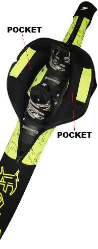 Eagle Ski Bag with Fin Protector 65